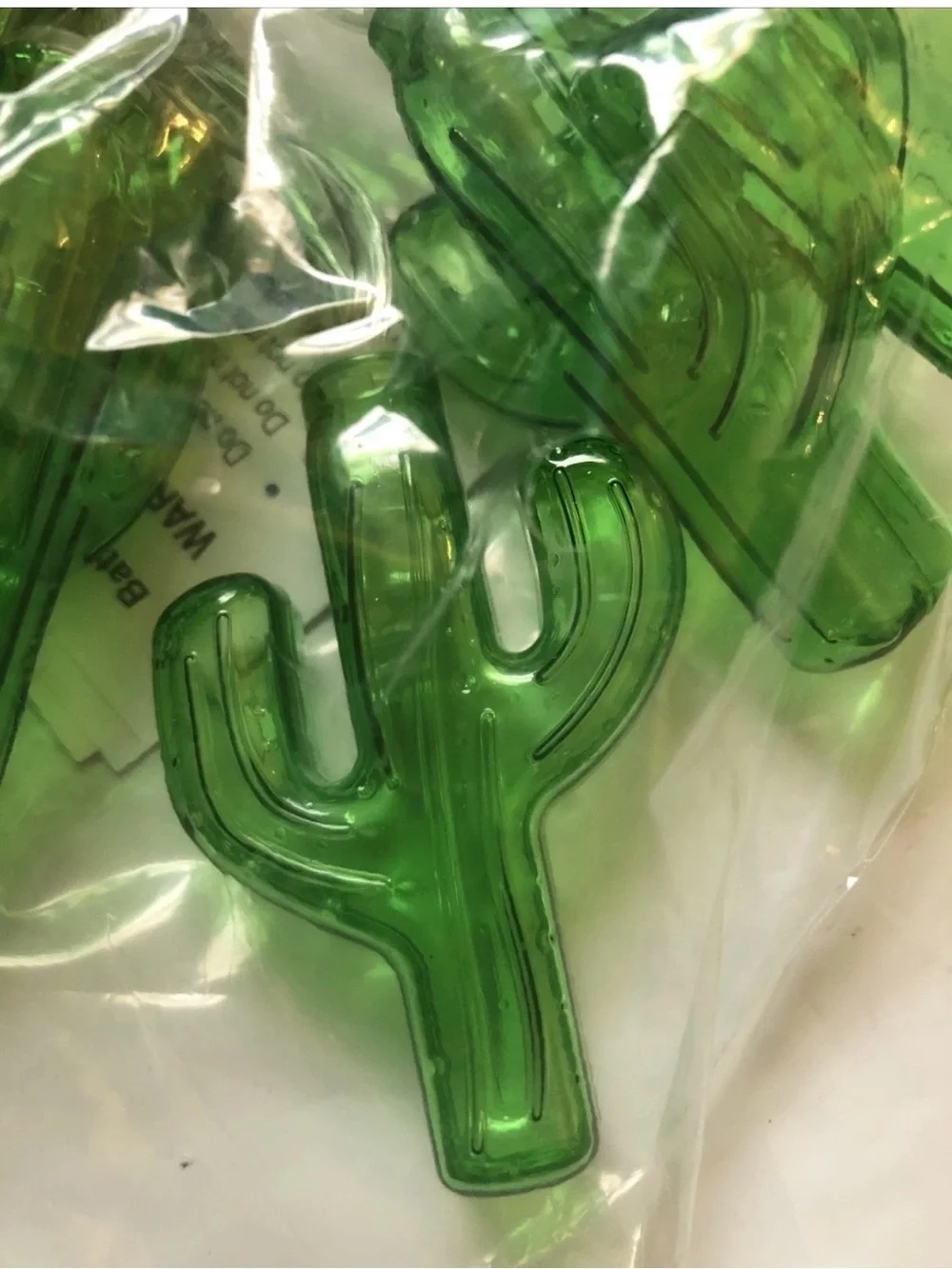 Lot Of 3 Cactus 10ct String Lights Battery Powered Summer Bullseye Playground